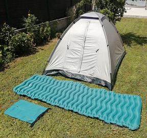 Lotto tenda e materassino gonfiabile ultralight