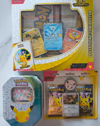 bundle 30th Pokémon 