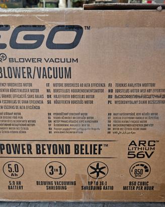 soffiatore ego lv5000e 