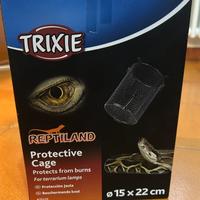 Cestello di protezione per lampada terrario