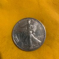 Moneta one dollar liberty 1991