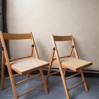 Sedie pieghevoli vintage