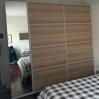 Armadio 3 ante, 2 scorrevoli -1a specchio