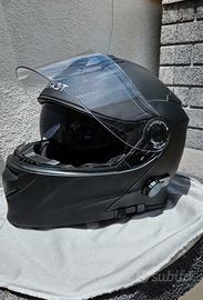 Casco Moto modulare BEFAST Nero Opaco (Taglia M) 