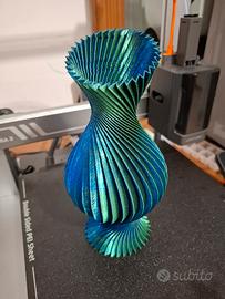 Vaso di Design Moderno – Edizione "Artic Blue"