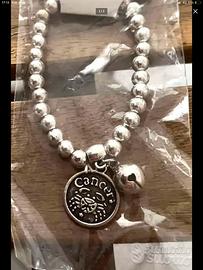 Braccialetto portafortuna per il Cancro