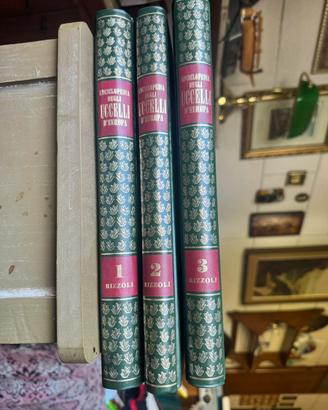 Encicolpedia degli uccelli Rizzoli - vol. 1-3