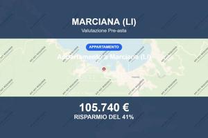 Immobile in asta di 85 m² con box auto a Marciana
