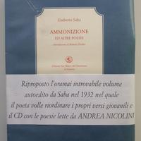Umberto Saba - Ammonizione e altre poesie Libro+CD