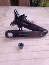 Pedivelle Shimano 105 12 velocità FC-R7100 170 mm