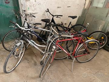 Stock di 6 bicilette