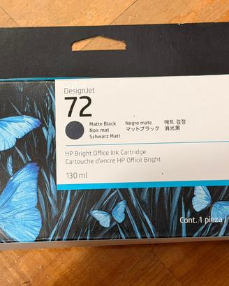 Cartuccia Hp 72 nero opaco 130 ml