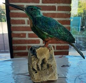 Colibrì n1, in scultura di argilla