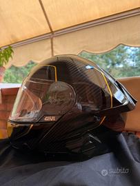 Casco modulare in carbonio + interfono Midland  