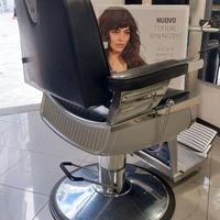 POLTRONA DA BARBIERE PROFESSIONALE