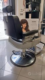 POLTRONA DA BARBIERE PROFESSIONALE