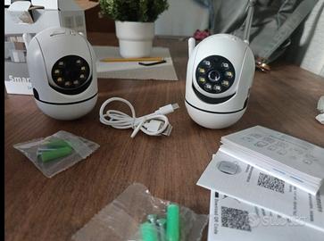 n'2 videocamere per interno ed esterno,
