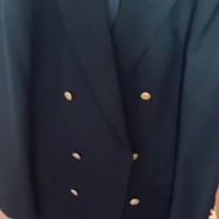giacca uomo blu doppio petto Valentino