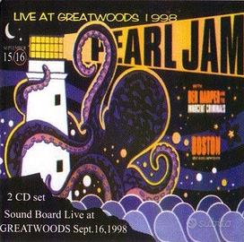 Pearl Jam – Live At Greatwoods 1998 - 2 CD