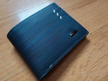 Portafoglio da uomo - blu Marino - con cerniera