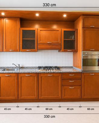 CUCINA IN CILIEGIO 