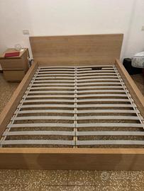 Letto matrimoniale Ikea modello MALM