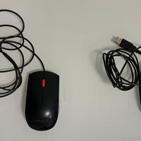 2 mouse lenovo e hp
