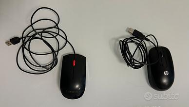 2 mouse lenovo e hp