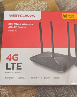 Router 4G LTE Mercusys (TP-Link) MB115-4G - Sblocc