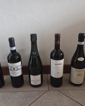 Selezione di 6 bottiglie etichette di pregio