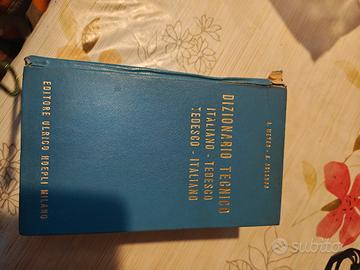 dizionario tecnico tedesco 