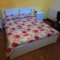 Letto Matrimoniale con Materasso 