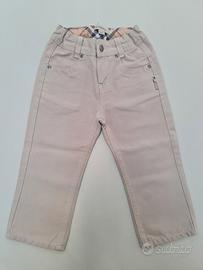Pantalone beige Burberry 18 mesi