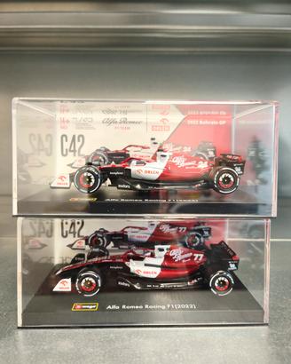 1:43 Alfa Romeo C42 - #77 e #24 Bburago