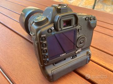 Canon 5D MK II + Battery Grip, Teledomando e filtr