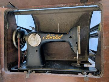 Antica e rara macchina da cucire Novital