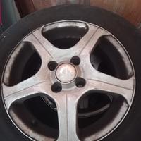  4 Cerchi in lega 14" Originali Fiat -Attacco 4x98