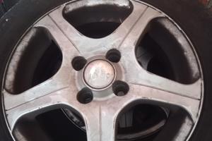  4 Cerchi in lega 14" Originali Fiat -Attacco 4x98
