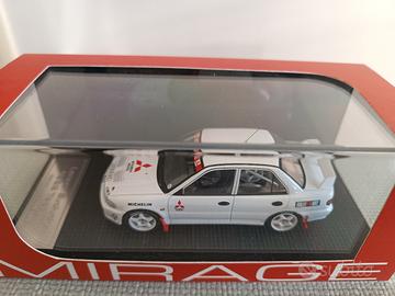 MITSUBISHI LANCER EVO 3 TEST CAR HPI RACING 1/43