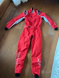 Tuta per kart Alpine star originale