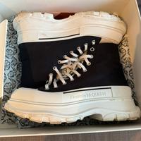 Scarpe Alexander McQUEEN stivaletto Bianco/Nero