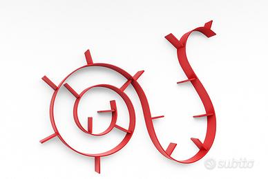 Libreria Bookworm Kartell 17reggilibri by RonArad