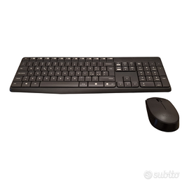 Combinazione di tastiera e mouse wireless Logitech
