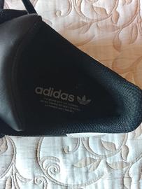 Adidas Superstar nere con righe bianche, nuove