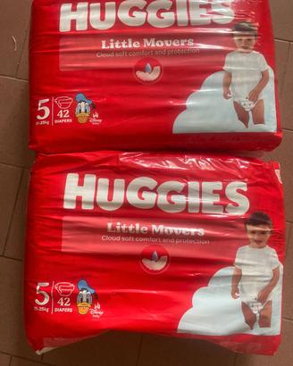 Pannolini Huggies Little Movers taglia 5