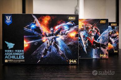 Gunpla Model kit SNAA Achilles Lamorak e Grace set