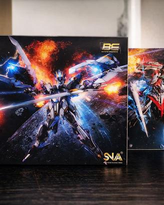 Gunpla Model kit SNAA Achilles Lamorak e Grace set