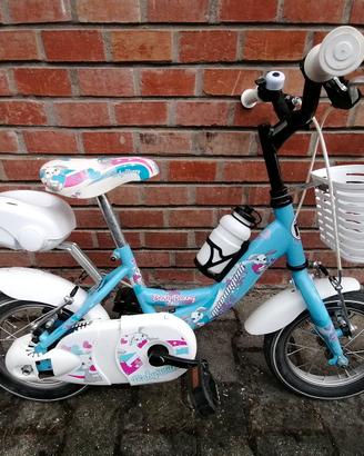Bici bimba 12" Baby Bunny con cestino e accessori
