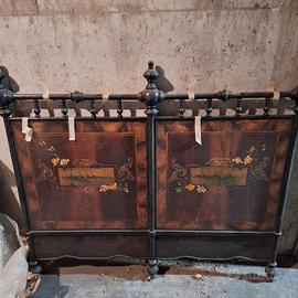 Testata in ferro battuto