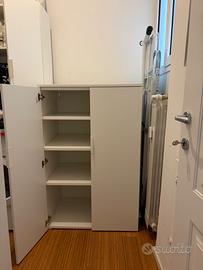 Scaffale bianco Ikea Platsa 120x80x60